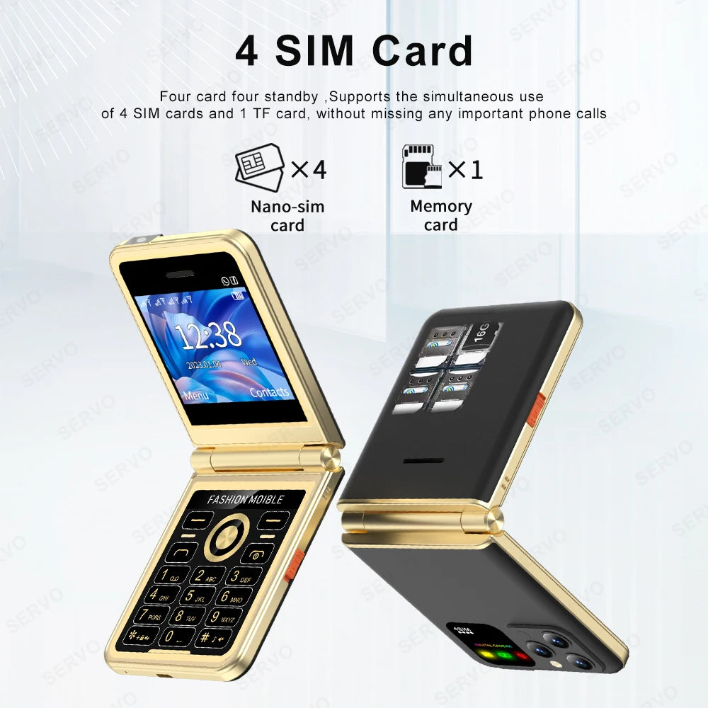 i3Flip mini Gold Foldable