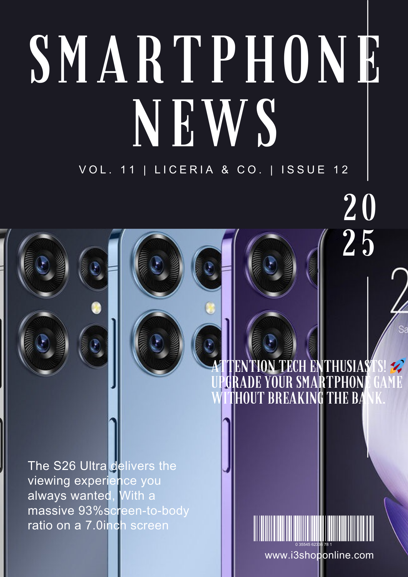 i3Smart S26 Ultra 5G doppia scheda SIM 