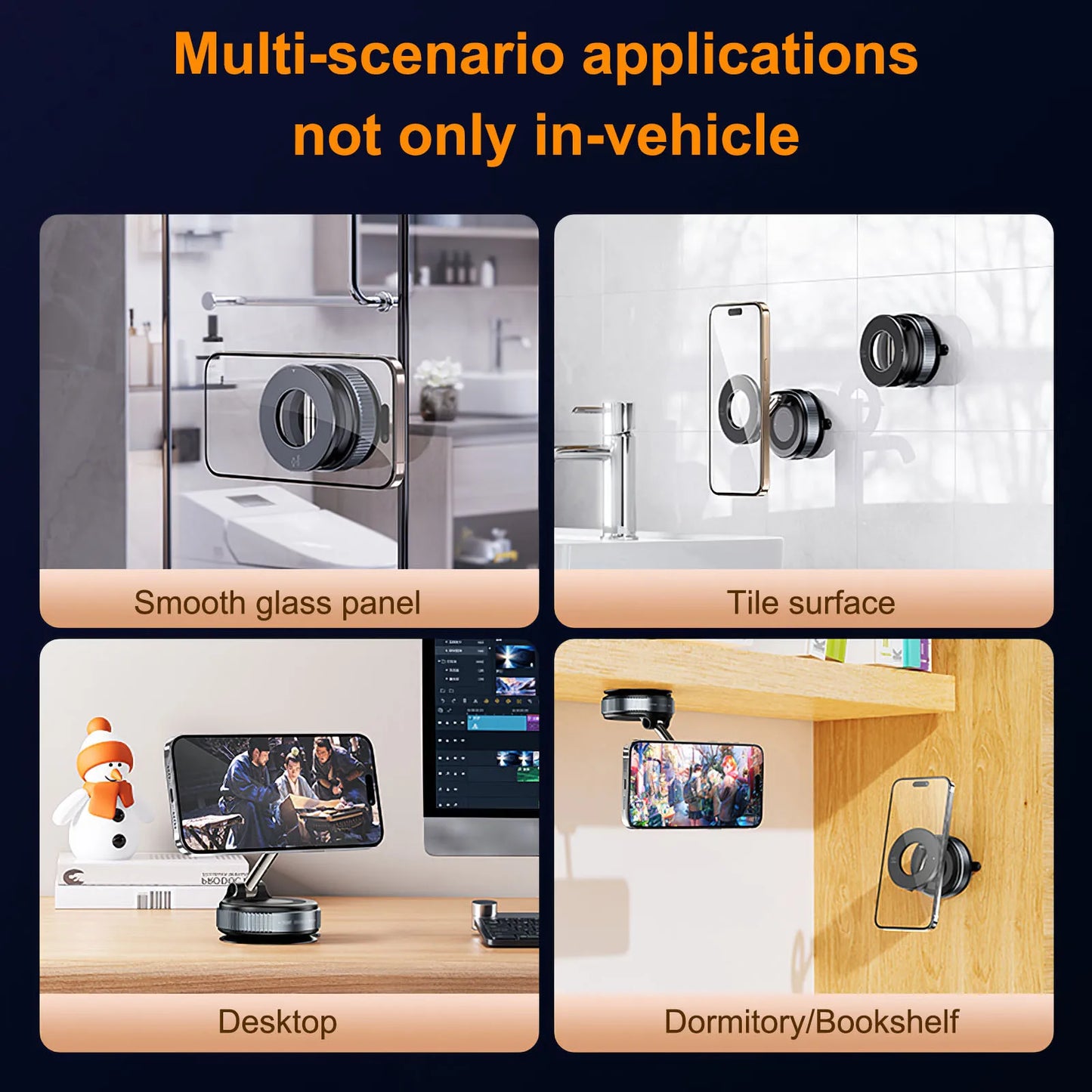 i3Smart Phone Holder 360° Vacuum